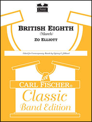 British Eighth Concert Band sheet music cover Thumbnail